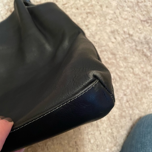 J Jill Black Leather Bag - Picture 9 of 12